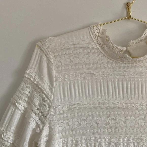 Boho Lace Dress - Bridal - Picture 5 of 9